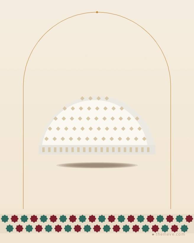 Hand-knit Kufi — White
