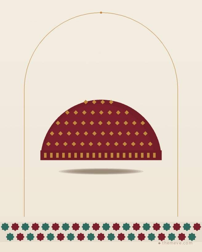 Turkish Kufi — Maroon