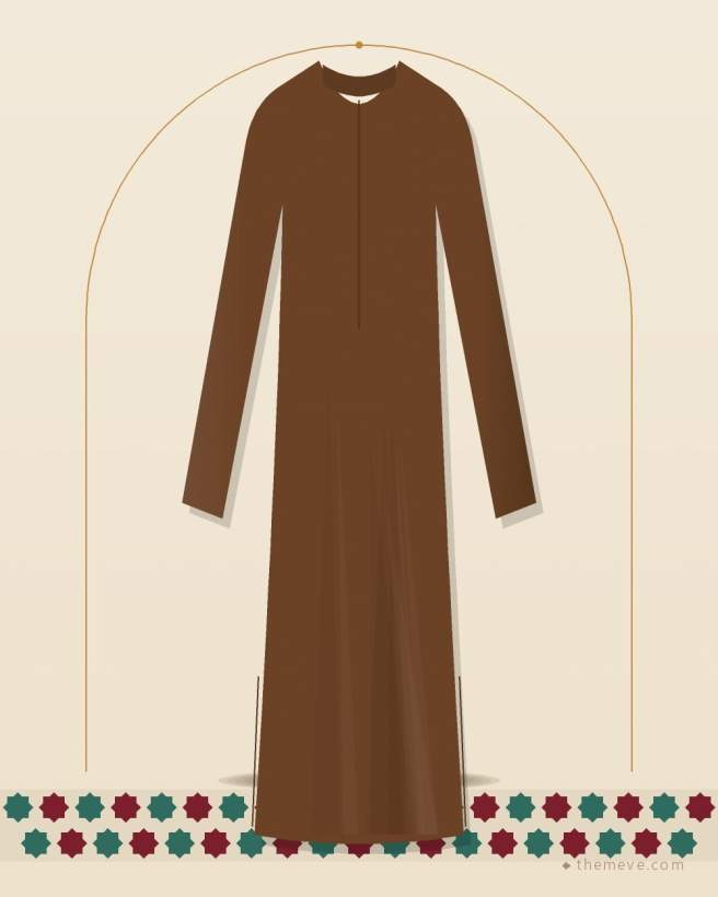 Winter Thobe — Brown